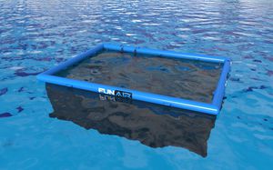 piscine flottante / pour yacht