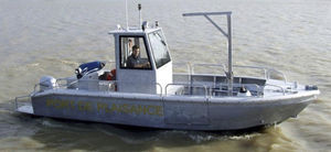 bateau de travail / hors-bord / en aluminium