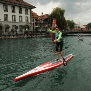 SUP de race / de randonnée / pour fitness / gonflable