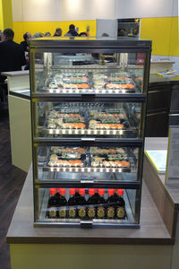 vitrine réfrigérée pour navire
