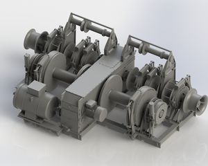 treuil pour navire de pêche