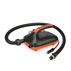 Pompe Air 20PSI Accwork Gonfleur électrique 12V 20PSI Accwork - 7 Embouts Pour SUP, Bateaux, Matelas - Arrêt Automatique Gonfleur 12v Sup