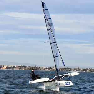 voilier à foil