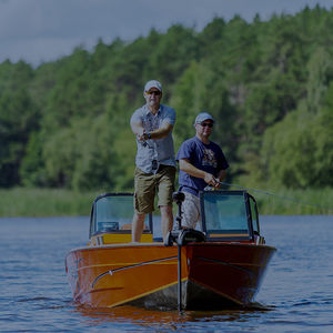 bass boat hors-bord