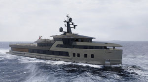 mega-yacht de croisière