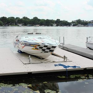 ponton flottant