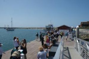 ponton flottant