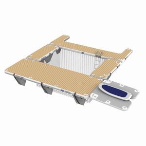 rampe de wakeboard flottante