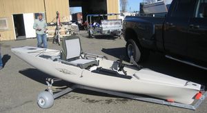 chariot de mise à l'eau / pour canoës et kayaks / pour bateau