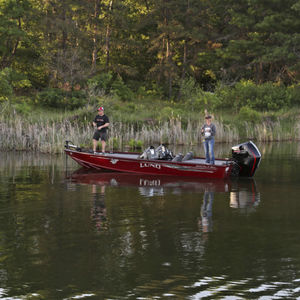 bass boat hors-bord