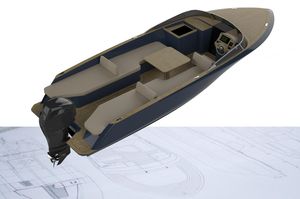runabout annexe pour yacht