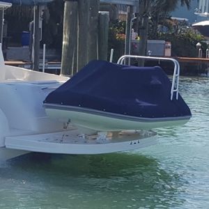 support d'annexe pour bateau