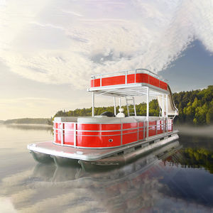 bateau ponton hors-bord