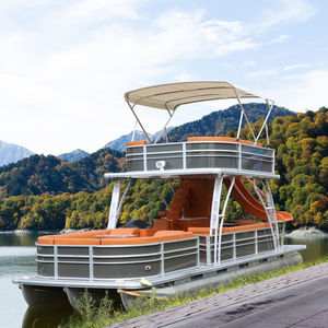 bateau ponton hors-bord