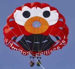 parachute ascensionnel sur mesure