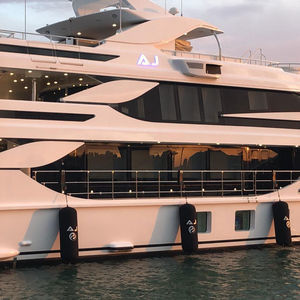 chaussette pour pare-battage pour super-yacht à voile
