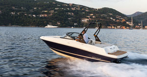 runabout in-bord / à double console / bow-rider / de ski nautique