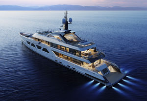 mega-yacht de croisière