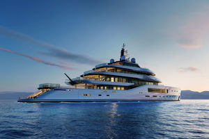 mega-yacht de croisière