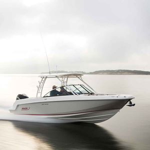 runabout hors-bord / à double console / bow-rider / de ski nautique