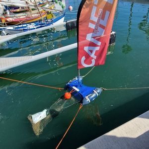 drone marin pour la collecte de déchets