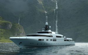 mega-yacht de croisière