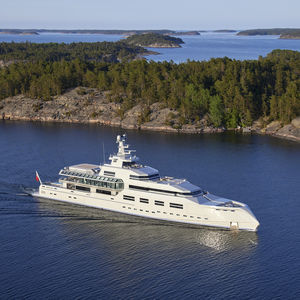 mega-yacht de croisière