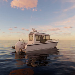cabin-cruiser hors-bord