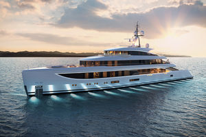 mega-yacht de croisière