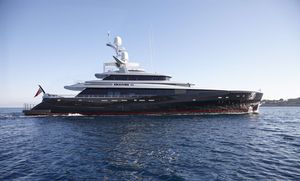 méga-yacht de croisière / avec timonerie / en aluminium / 6 cabines