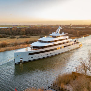 mega-yacht de croisière