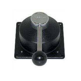 manette de commande de gouvernail