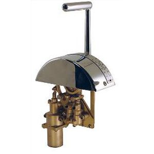 manette de commande moteur / pneumatique / simple levier / pour navire