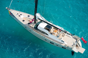 sailing-yacht de croisière / de régate / salon de pont / 4 cabines
