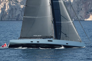 sailing-superyacht de course