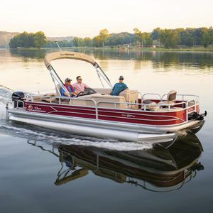bateau ponton hors-bord