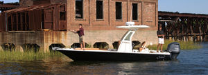 bay boat hors-bord / à console centrale / de pêche sportive / max. 10 personnes