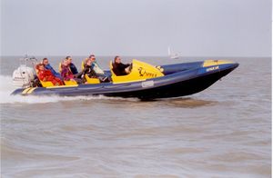 bateau professionnel bateau à passagers / hors-bord / bateau pneumatique semi-rigide