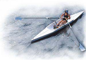 bateau d'aviron de loisir