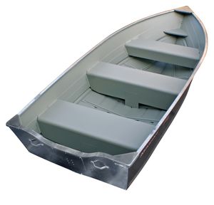 barque hors-bord / en aluminium