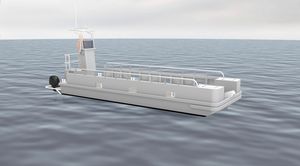bateau de support pour la plongée 1