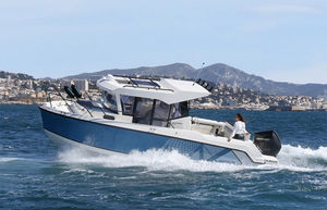 bateau de pêche-promenade hors-bord / bimoteur / hard-top / de pêche promenade