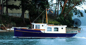 trawler in-bord / en bois