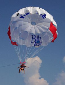 parachute ascensionnel sur mesure