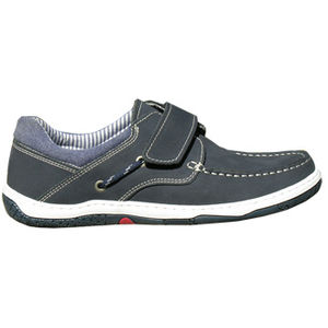 chaussures de pont / en cuir