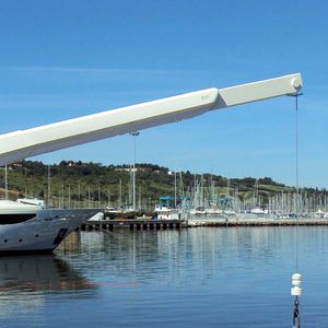 bossoir pour yacht