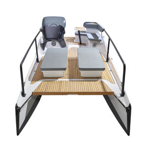 cabin-cruiser catamaran
