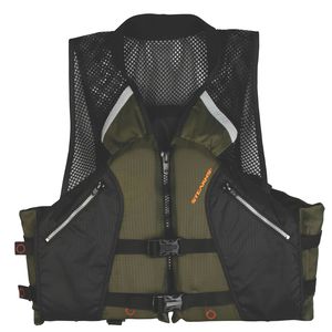 Gilet De Sauvetage Adulte Taille Unique - Pour Pêche, Kayak, Bateau, Poches Multiples, Sifflet, Bandes Réfléchissantes