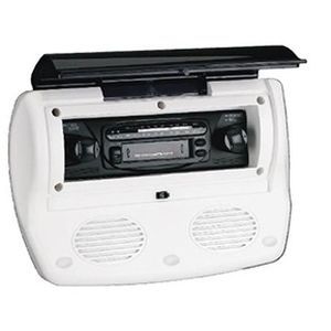 boîtier pour lecteur audio de bateau