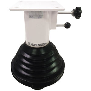 pied pour siège pilote pour bateau / avec amortisseur / ajustable / en aluminium